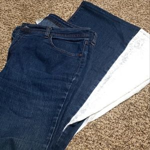 Bell bottom jeans